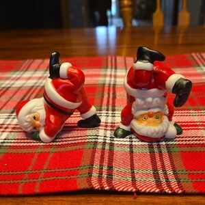 Festive Santa Figurines